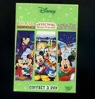 Mickey, il etait une fois noel + fetez noel avec mickey et ses amis + mickey - noel sous la neig