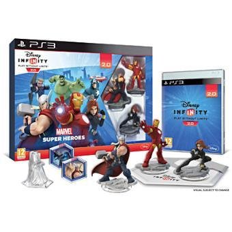 Jeu disney infinity 2.0 : marvel super heroes pack de demarrage