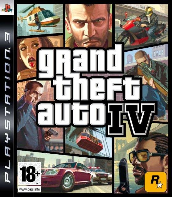 Jeu grand theft auto iv (gta 4 )