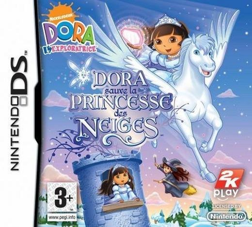 Jeu dora l'exploratrice : dora sauve la princesse des neiges