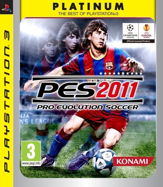 Jeu pro evolution soccer 2011 platinum (pes 2011)