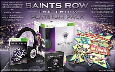 Jeu saints row : the third edition collector (pass online)