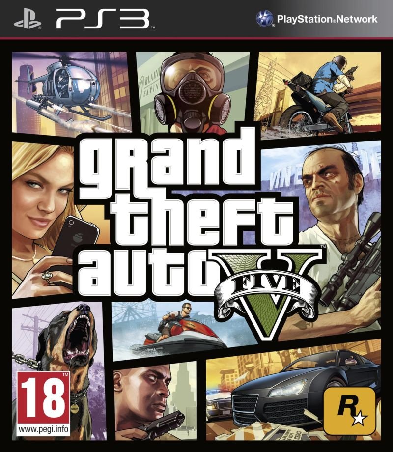 Jeu grand theft auto v (gta 5)