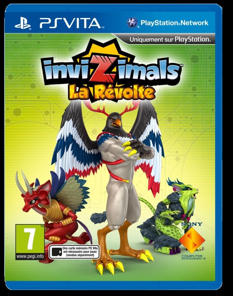 Jeu invizimals : la revolte