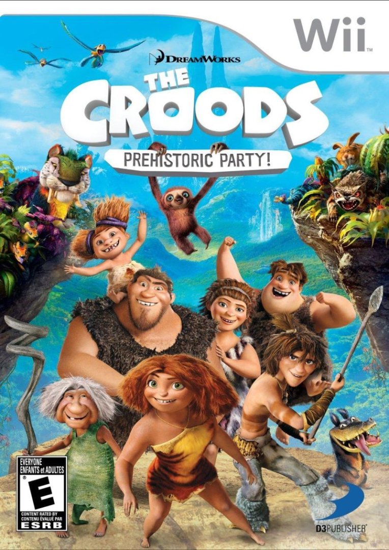 Jeu les croods : fete prehistorique