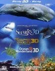 Jean-michel cousteau documentaire 3d (compatible 2d) - trilogy blu-ray import anglais - vf inclu