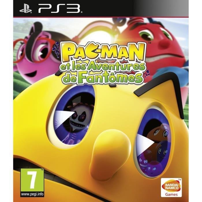 Jeu pac-man et les aventures de fantomes