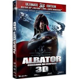 Albator, corsaire de l'espace - edition ultimate - blu-ray3d + blu-ray+ dvd