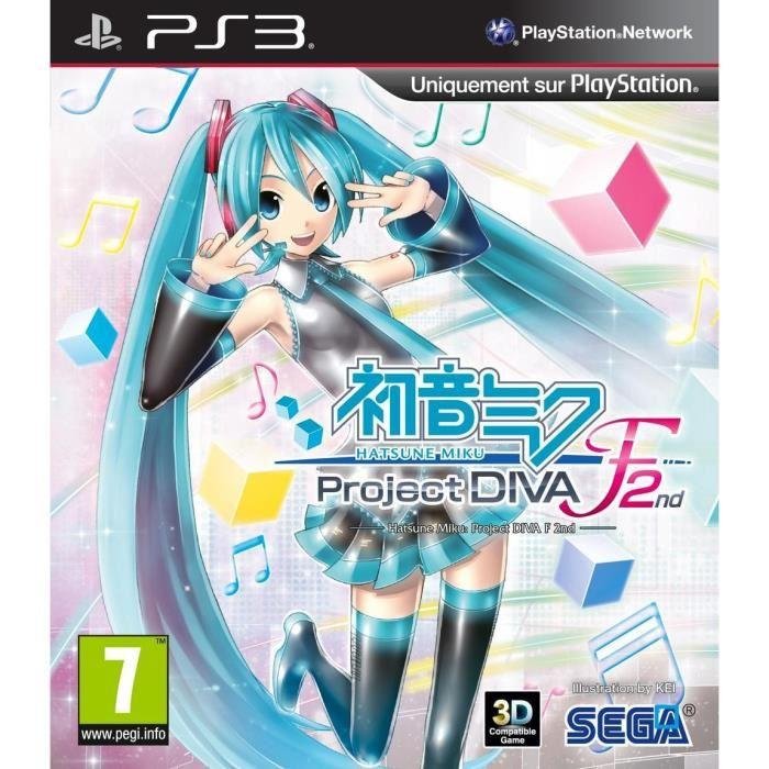 Jeu hatsune miku : project diva f 2nd