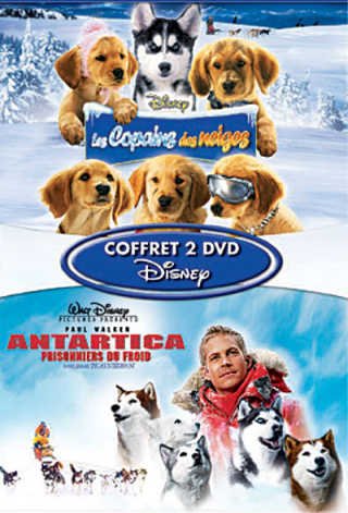 Les copains des neiges + antartica, prisonniers du froid - pack