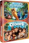 Turbo + les croods - pack