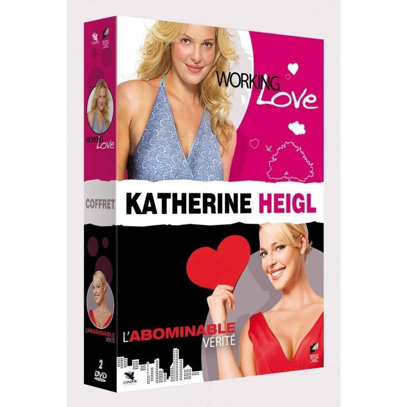 Coffret katherine heigl : working love + l'abominable verite - pack