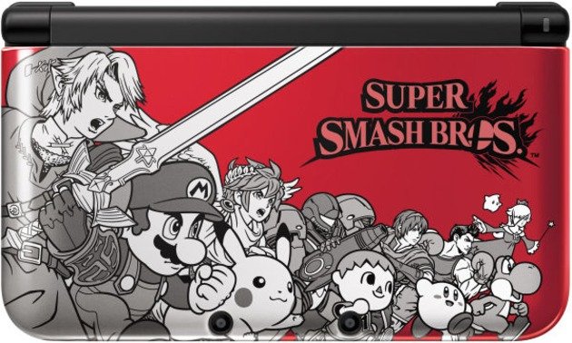 3ds xl super smash bros