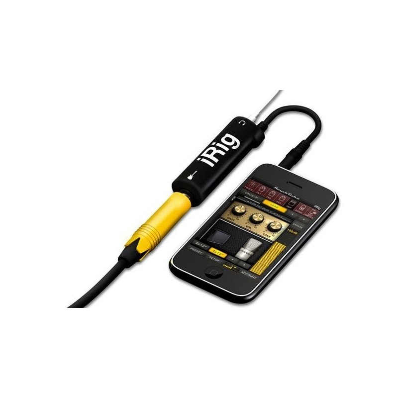 Adaptateur iPhone/guitare