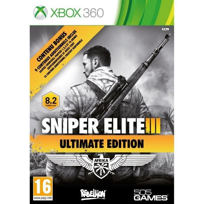 Jeu sniper elite iii ultimate edition
