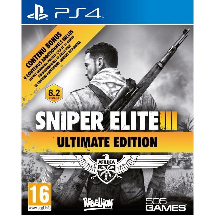 Jeu sniper elite iii ultimate edition