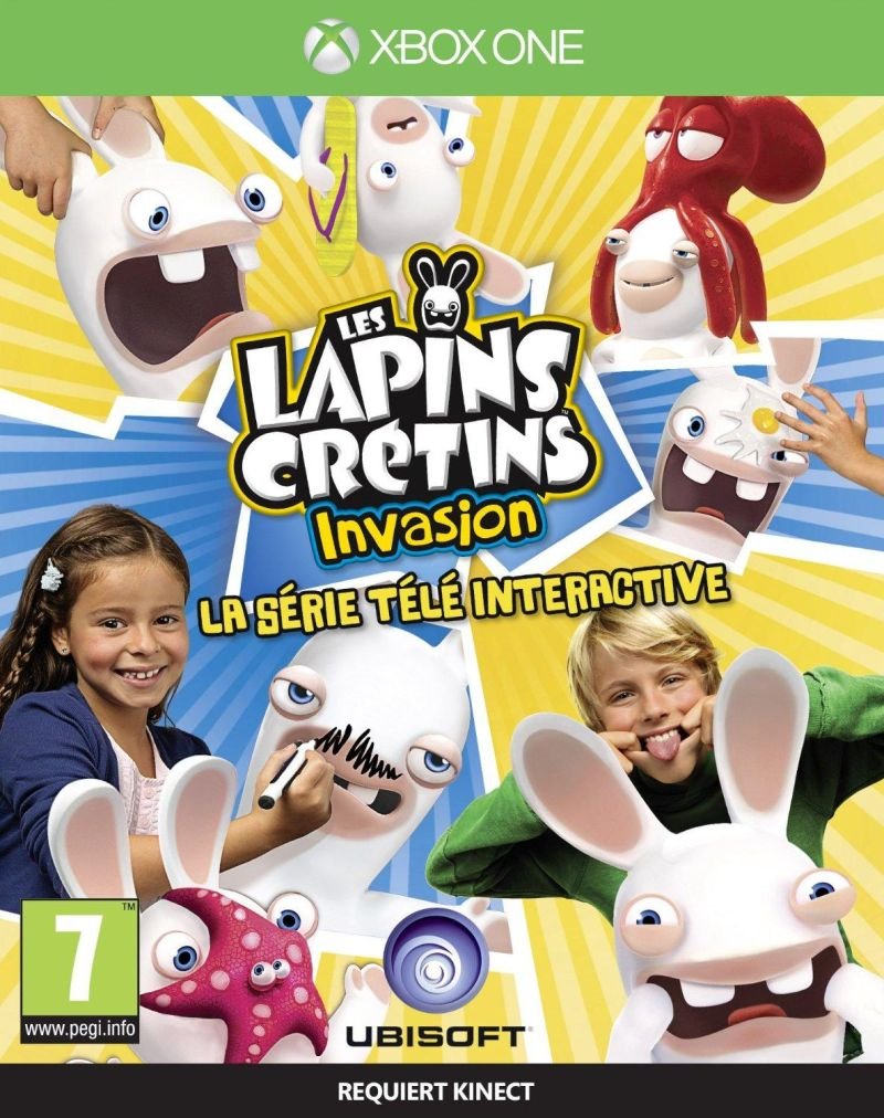 Jeu les lapins cretins invasion : la serie tele interactive