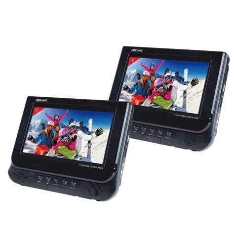 Lecteur dvd double ecran vrt-197