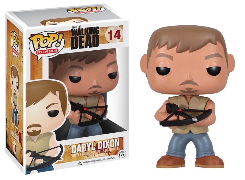 Figurine pop walking dead daryl crossbow