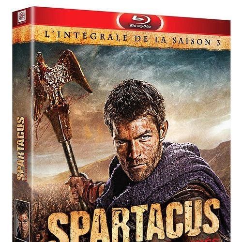 Spartacus : la guerre des damnes - l'integrale de la saison 3 - blu-ray