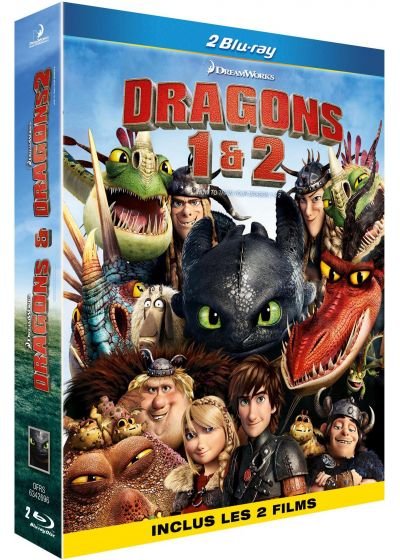 Dragons : la collection ultime - dragons & dragons 2 - blu-ray