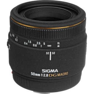 Objectif reflex 50mm 1:2.8 dg macro