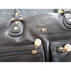 Sac a main cuir noir