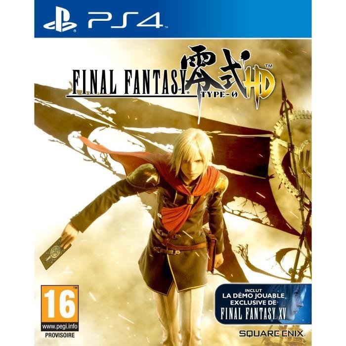Jeu final fantasy type-0 hd