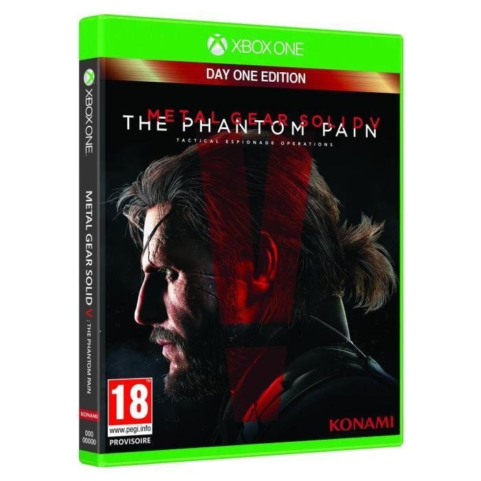 Jeu metal gear solid v : the phantom pain day one edition