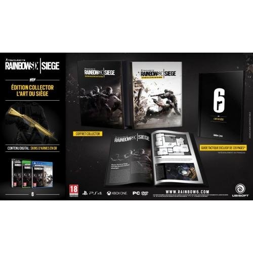 Jeu tom clancy's rainbow six siege edition collector