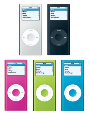 Lecteur audio ipod nano 2 4go