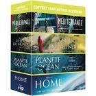 Coffret yann arthus-bertrand - planete ocean + la soif du monde + home + mediterranee, notre mer