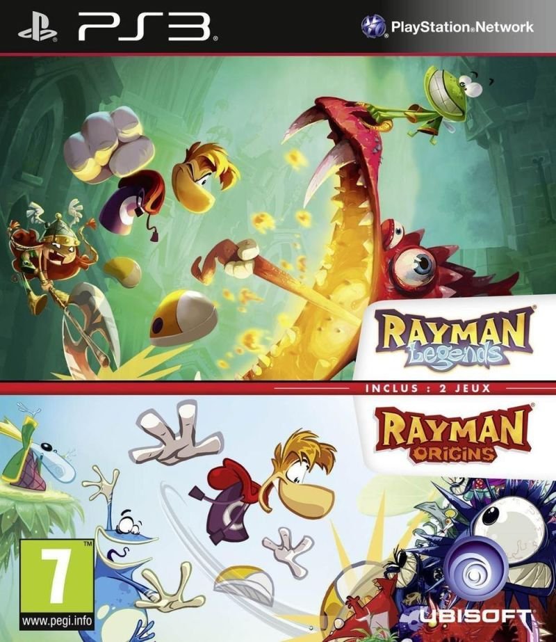 Jeu compilation rayman legends et origins