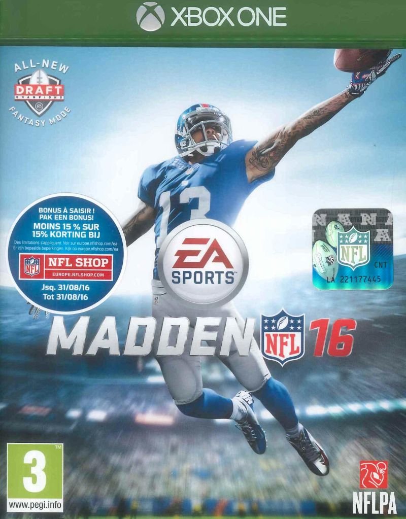 Jeu madden nfl 16