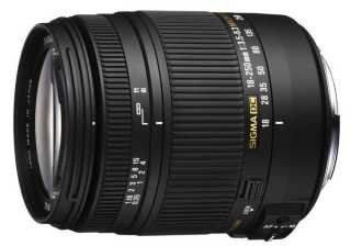 Objectif reflex dc 18-250 mm 1:3.5-6.3 macro hsm