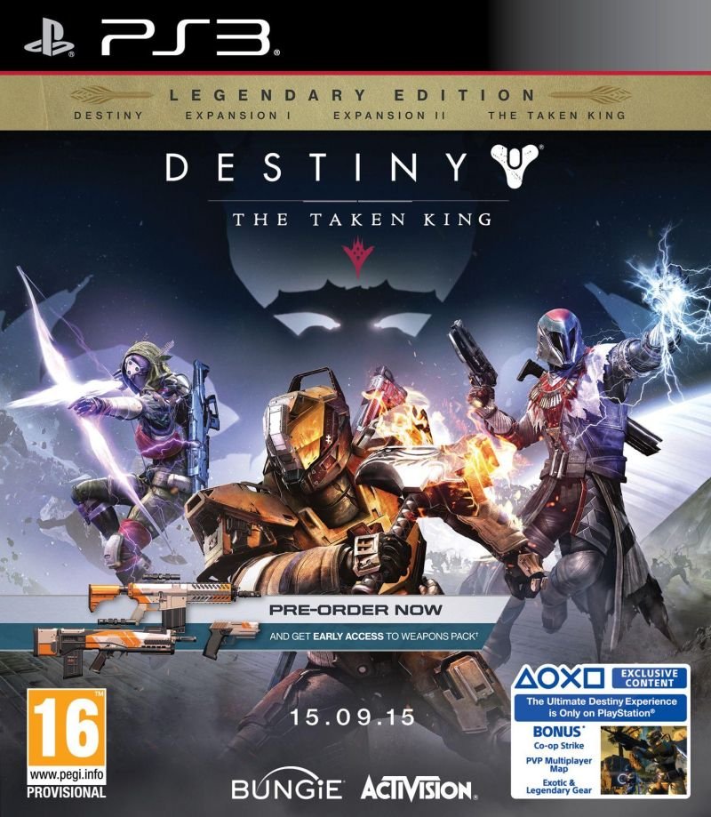 Jeu destiny extension iii : le roi des corrompus