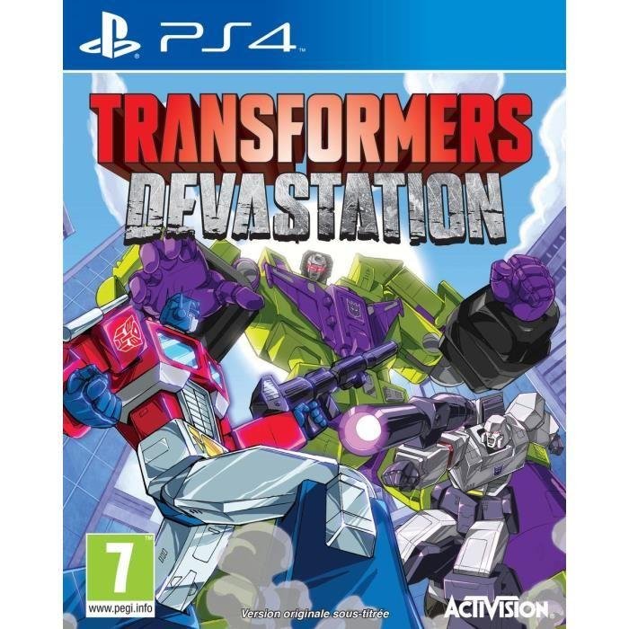 Jeu transformers : devastation