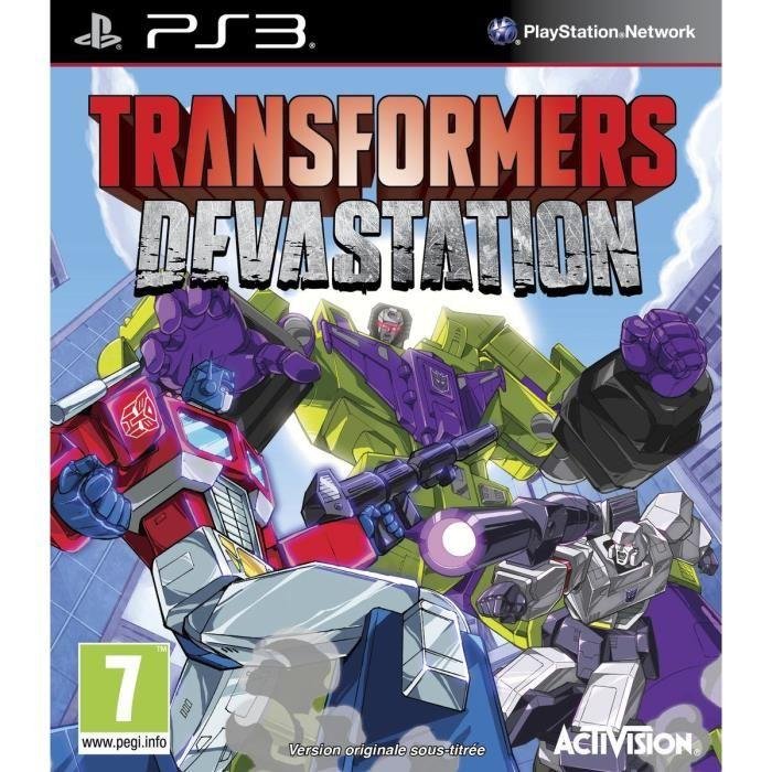 Jeu transformers : devastation