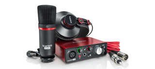 Carte son externe scarlett 2i2 + casque + micro