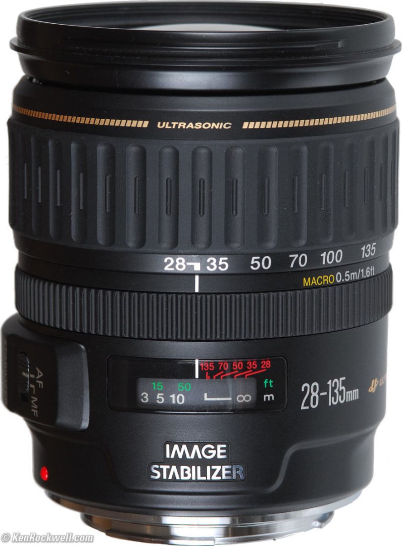 Objectif reflex ef 28-135mm f/3.5-5.6 is usm