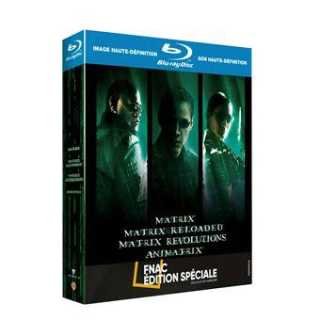 Matrix trilogie + animatrix (edition speciale fnac 4 blu ray)