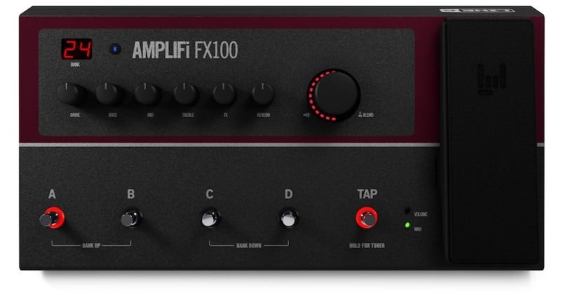 Pedale d'effet amplifi fx100