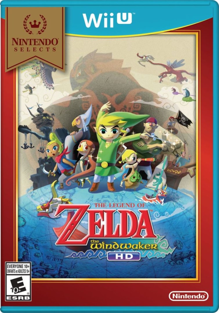 Jeu the legend of zelda : the wind waker hd edition limitee