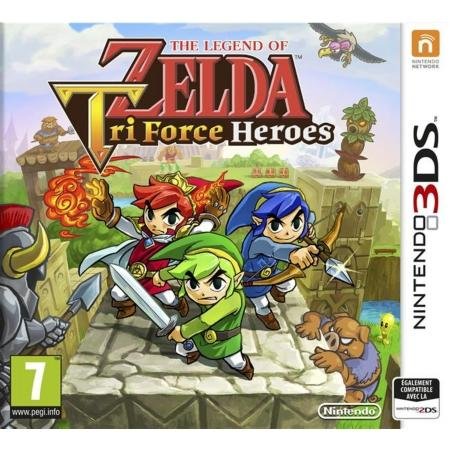 Jeu the legend of zelda : tri force heroes