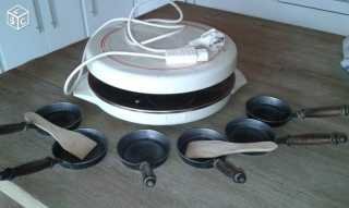 Appareil a raclette 6 personnes