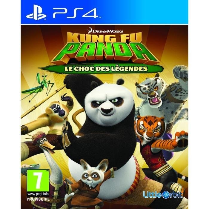 Jeu kung fu panda : le choc des legendes