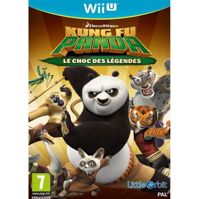 Jeu kung fu panda : le choc des legendes