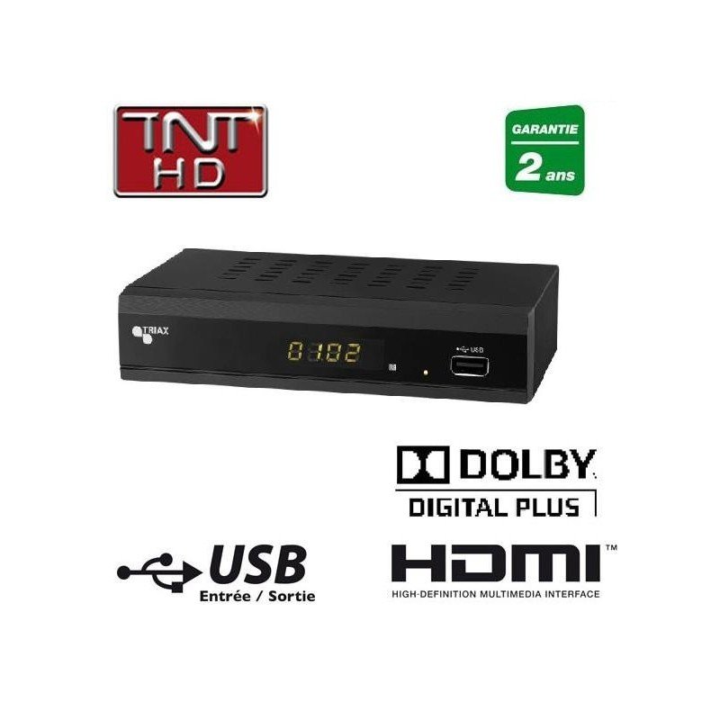 Decodeur tnt hd tr43