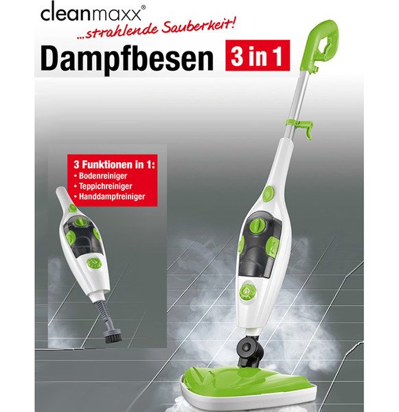 Balai vapeur dampfbesen 3en1