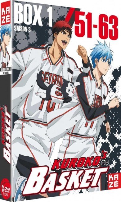 Kuroko's basket - saison 3, box 1/2